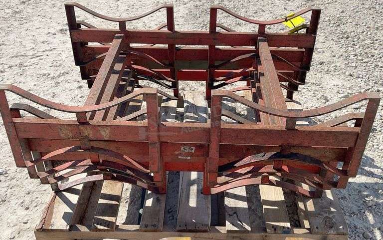 8- Meco barrel stacking racks