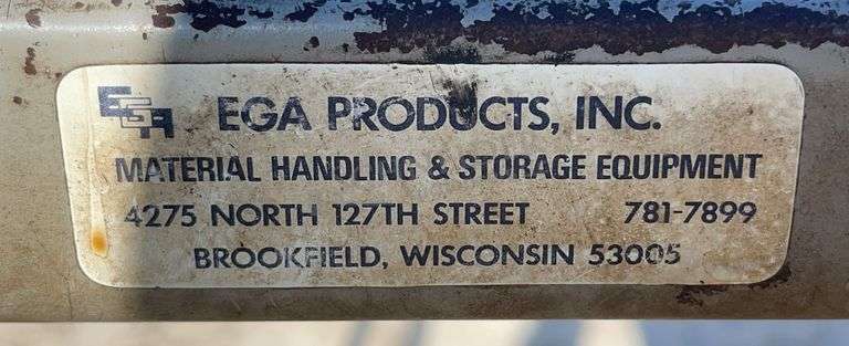 31" rolling steel utility stairs