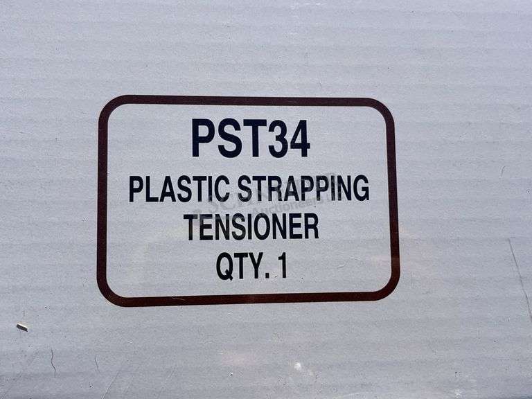 Unused banding cart w/ accessories