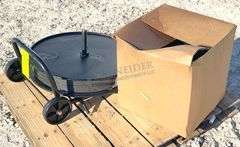 Unused banding cart w/ accessories