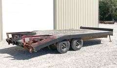 1987 Belshe 17' flatbed trailer