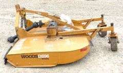 Woods DS96 8' 3-pt. brush hog, from the estate of Dr. Ken Buchmann