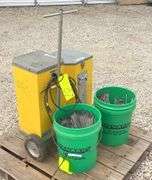 2- Phoenix DryRod II welding rod ovens & 2 buckets of welding rods