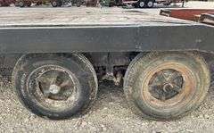 1987 Belshe 17' flatbed trailer