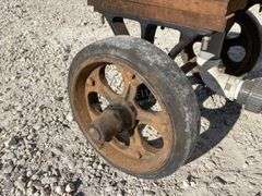 Monitor 1 1/4 hp stationary engine w/ water pump & cart