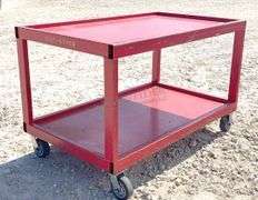 3'x5' HD steel rolling work cart
