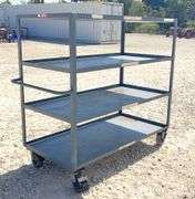 30"x5' HD steel rolling shelf