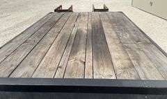 1987 Belshe 17' flatbed trailer