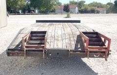 1987 Belshe 17' flatbed trailer