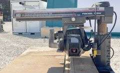 Craftsman 10" radial arm saw on stand