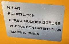 U-Line H-1043 5,500 lb. pallet jack