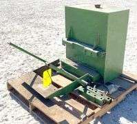 John Deere front mounted aux. fuel off of 4450