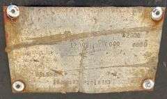 1987 Belshe 17' flatbed trailer