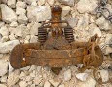 Group of 48 Victor double coil spring traps