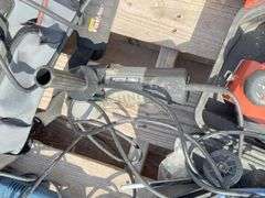 Group of corded electric shop tools