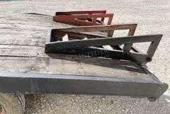 1987 Belshe 17' flatbed trailer