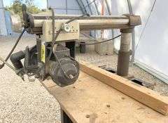 Craftsman radial arm saw on stand