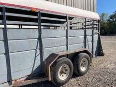 2011 Homemade 20' gooseneck stock trailer