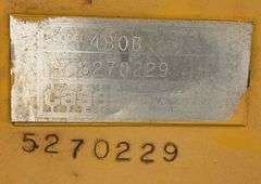 Case 480B backhoe loader