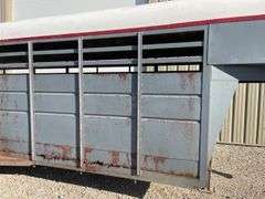 2011 Homemade 20' gooseneck stock trailer