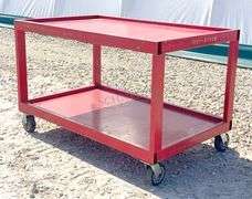 3'x5' HD steel rolling work cart