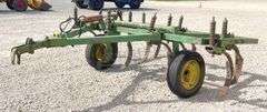 John Deere 10' pull type chisel plow, from the estate of Dr. Ken Buchmann