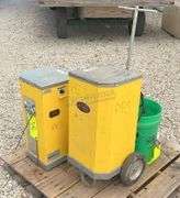 2- Phoenix DryRod II welding rod ovens & 2 buckets of welding rods