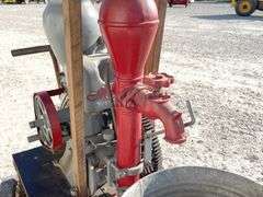 Monitor 1 1/4 hp stationary engine w/ water pump & cart