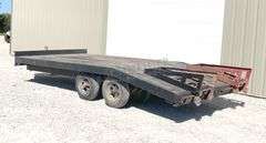 1987 Belshe 17' flatbed trailer