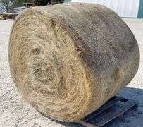 10- 4'x5' bales of grass hay