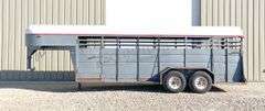 2011 Homemade 20' gooseneck stock trailer