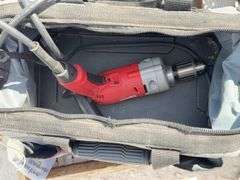 Group of corded electric shop tools