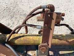 Homemade hydraulic log splitter