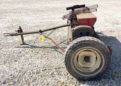 Brillion SST-961 8' pull type seeder w/ transport wheels, from the estate of Dr. Ken Buchmann