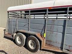 2011 Homemade 20' gooseneck stock trailer