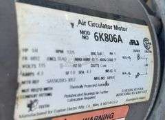 2- 24" 110 volt shop fans