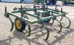 John Deere 10' pull type chisel plow, from the estate of Dr. Ken Buchmann