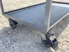 30"x5' HD steel rolling shelf