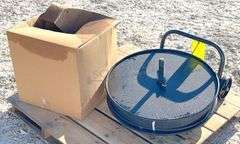 Unused banding cart w/ accessories