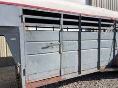 2011 Homemade 20' gooseneck stock trailer