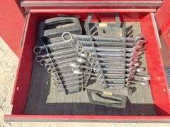 Waterloo 54" wide workbench full of tools