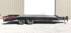 1987 Belshe 17' flatbed trailer