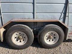 2011 Homemade 20' gooseneck stock trailer