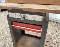 Craftsman radial arm saw on stand