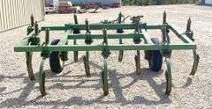 John Deere 10' pull type chisel plow, from the estate of Dr. Ken Buchmann