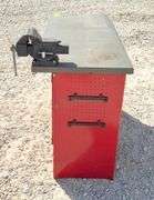 Waterloo 54" wide workbench full of tools