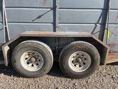 2011 Homemade 20' gooseneck stock trailer