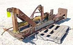 Homemade hydraulic log splitter