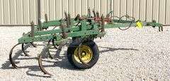 John Deere 10' pull type chisel plow, from the estate of Dr. Ken Buchmann