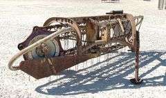 Ferguson 3-pt. PTO drive side delivery hay rake